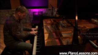 Bruce Hornsby &quot;That&#39;s Just The Way It Is&quot; - Piano Cover by Nate Bosch