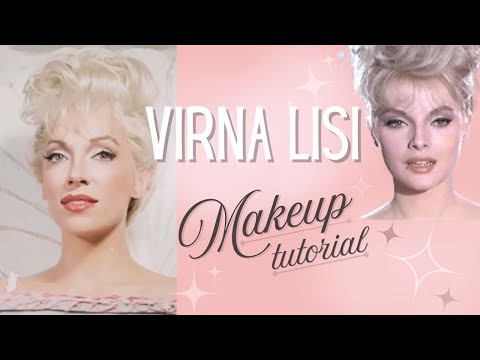 Old Hollywood Makeup Tutorial | VIRNA LISI