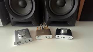 Nobsound "NS-20G vs NS-10G Pro vs NS-01G" sound comparison