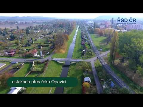 Silnice I/57 | Krnov SV obchvat říjen 2017 - Průlet