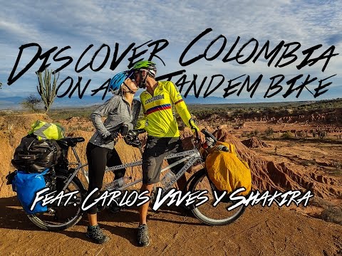 Discover Colombia on a tandem bike | La Bicicleta Doble ft Carlos Vives & Shakira