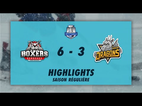 Boxers de Bordeaux 6-3 Dragons de Rouen - Highlights - Synerglace Ligue Magnus 2022/23