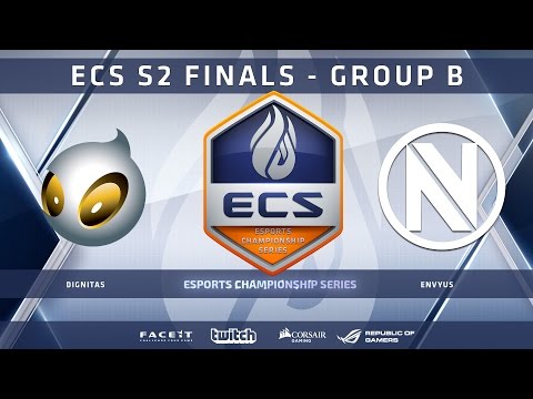 Dignitas vs EnVyUs - Nuke - GROUP B (ECS Season 2 LAN Finals)