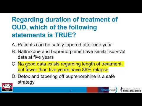 OUD ECHO Series Session 20: Series Wrap-up