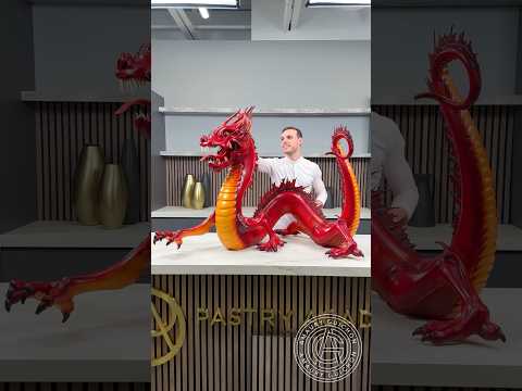 Chocolate Lunar Dragon! 🐲🐉 Happy Lunar New Year, wishing you all happiness and good fortune!