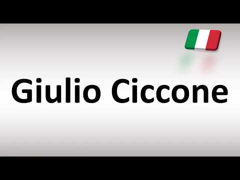 How to Pronounce Giulio Ciccone