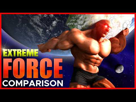 The Most EXTREME FORCES in Perspective! 💪💪 3D Comparison