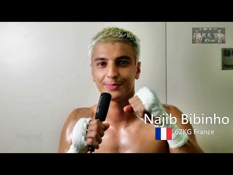 Najib Bibinho ,62KG France,法國選手 Najib Bibinho賽前訪問。 (決戰天下4 14/10/2017)