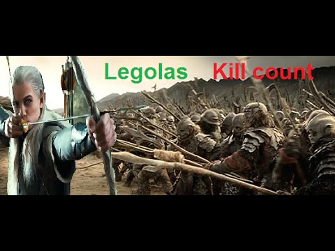 Lotr All Kills of Legolas