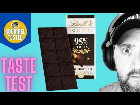 Product Review and Taste test: Lindt Excellence 95% Cocoa Dark Chocolate | Does it Suck?
