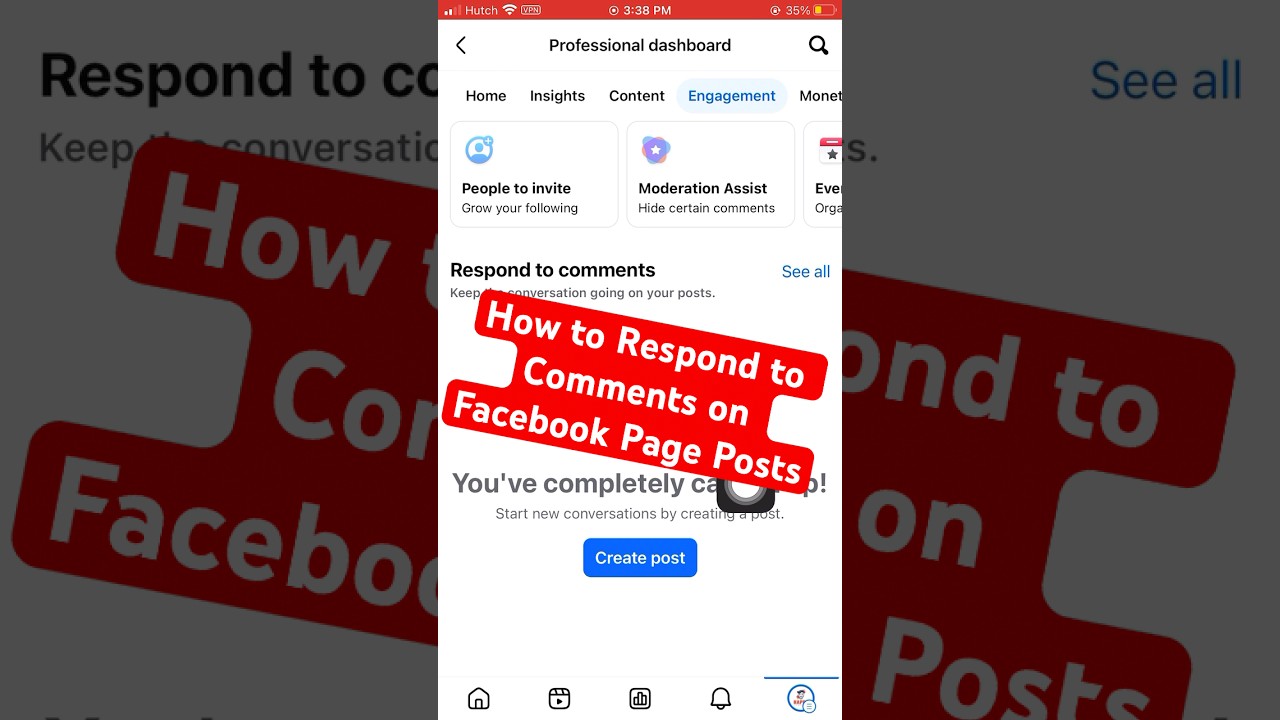 How to Respond to Comments on Facebook Page Posts📲 #facebook #tutorial #howto #comments