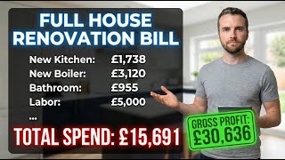 I Spent £15k to Make £30k: Full Renovation Breakdown