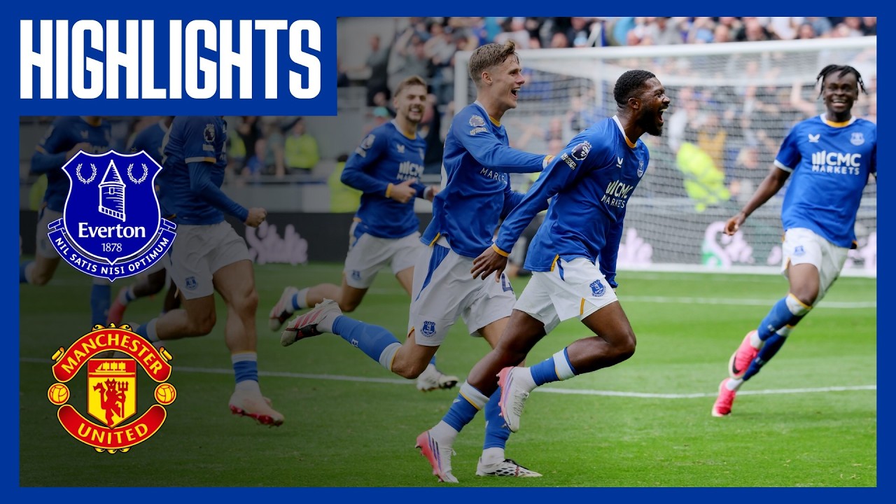 Everton FC 2 - 2 Manchester United FC highlights