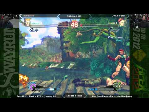 Apex 2012 - SSF4ae 2012 LF - Dieminion VS FNEX K-Brad