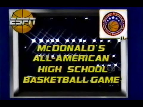 1986 McDonald's All-American High School Basketball Game FULL GAME