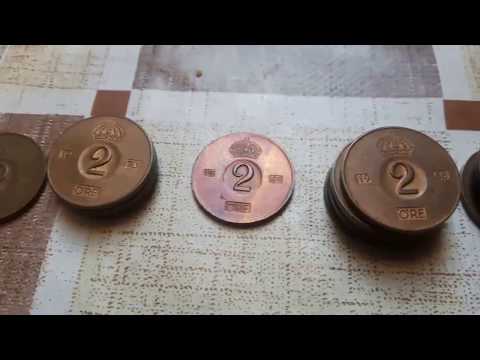 Kolekcja monet cz 2 szwecja srebro