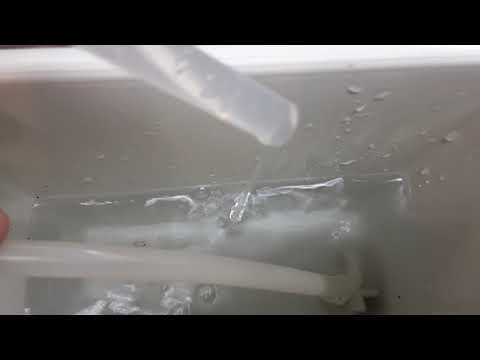 Rancilio Silvia Showing Normal Flow of Expansion/Pressure Regulator Valve into Tank