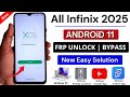 All Infinix Android 11 FRP Bypass 2025 X688B X657B X6611B Google Account Bypass Without PC