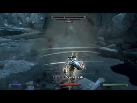 Skyrim SE - Karstaag on Legendary difficulty at level 78