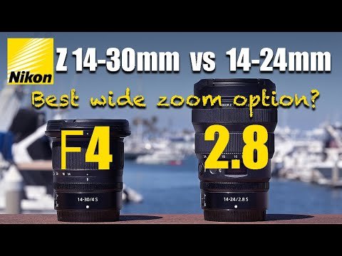 Nikon Z 14-24mm f2.8 S VS Z 14-30mm f4 S lens review | Best wide zoom lenses