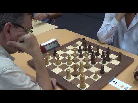 GM Jaan Ehlvest - NM Janis Daudzvardis, Caro-Kann defense, Rapid chess