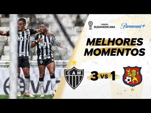 ATLÉTICO MINEIRO 3 X 1 CARACAS - CONMEBOL SUDAMERICANA 2025 | Paramount Plus Brasil