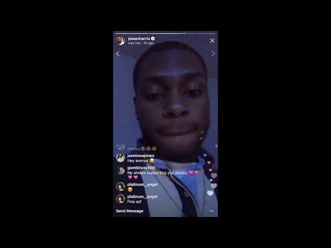 Jawan Harris singing on live