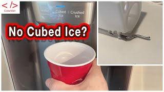 Simple Fix for Samsung Smart Fridge Making Crushed Ice All the Time