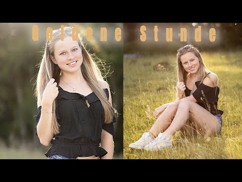 Learn photography: Mastering portraits during the golden hour