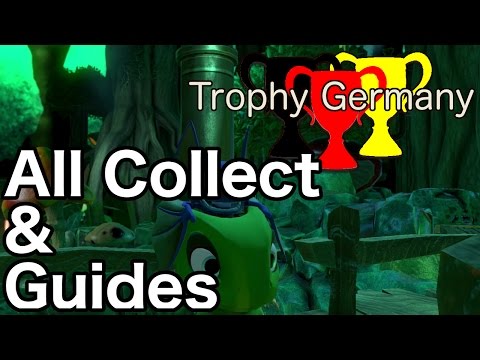 Yooka Laylee - 100% All Collect & Guides MOODYMAZE MARSH