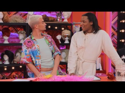 Tomara Thomas  and Cara Melle bicker infront of Ru