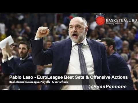 Pablo Laso Best Sets & Plays Real Madrid 2019 Euroleague Quarterfinals
