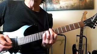 How to Play the guitar riff to 21st Century Schizoid Man - Robert Fripp / King Crimson