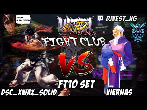 USF4 Fight Club Exhibition Series - DSC_xwax_Solid VS Viernas FT10 Set