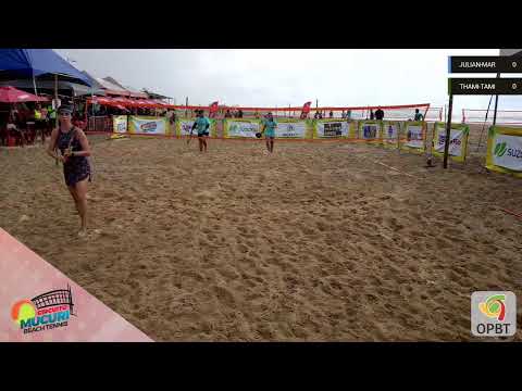Circuito Mucuri de Beach Tennis - Final Feminino A JULIAN-MAR VS THAMI-TAMI