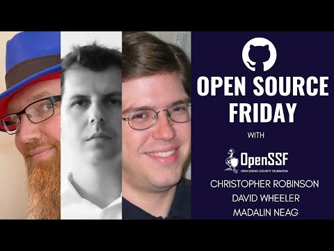 Open Source Friday with OpenSSF - Global Cyber Policy Working Group