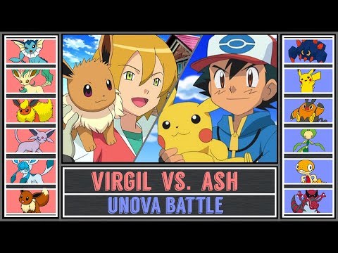 Ash vs. Virgil (Pokémon Sun/Moon) - Unova Battle