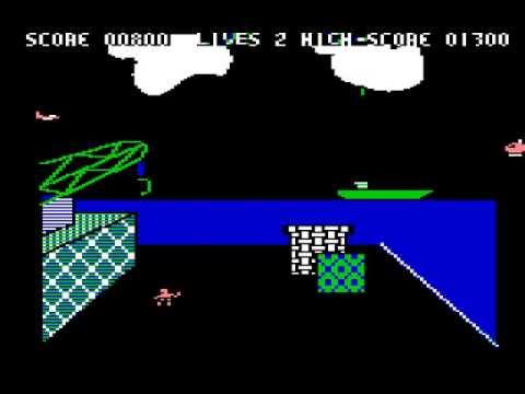 C64 Game: Stuntman (1983, Alpha Software Ltd.)