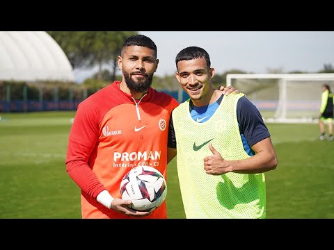 Un entraînement avec Dimitry Bertaud & Théo Sainte-Luce