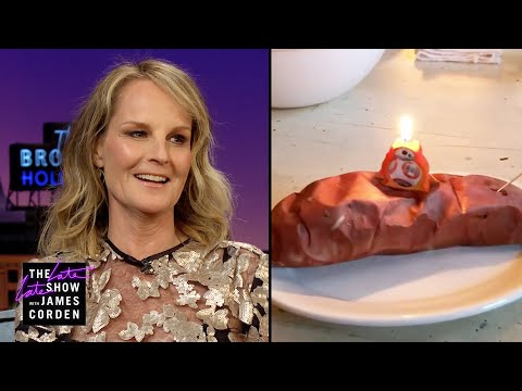 Helen Hunt & The Galaxy's Saddest Star Wars "Cake"