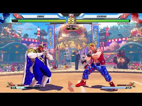 Somniac (M.Bison) vs Schenkhan (Luke) // SFV:S5 // Finals - Top 8