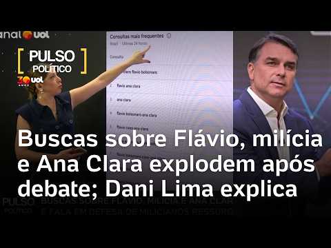 Flávio Bolsonaro e Ana Clara: buscas pelo caso explodem e discurso sobre milicianos ressurge; veja