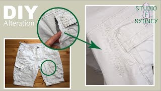 ズボンの穴を簡単リペア｜目立たず丈夫に補修する方法 / How to Fix a Hole in Pants – Easy, Invisible Repair
