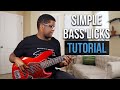 Simple Bass Licks That STANDOUT Teach Me That