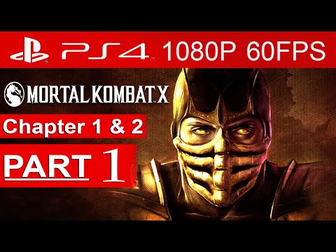 Mortal Kombat X Gameplay Walkthrough Part 1 [1080p HD 60 FPS PS4] - No Commentary