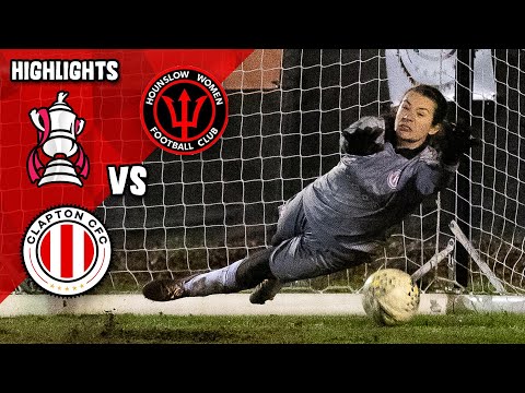 ⚽ Hounslow WFC vs Clapton CFC - Highlights ⚽ - 28/11/2021 - Vitality Women's FA Cup (P-Round 2)