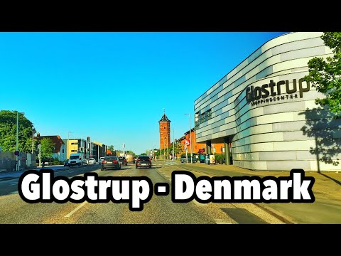Glostrup - Driving in Denmark - 4k UHD 60fps