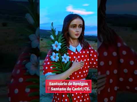 Santana do Cariri agora tem mais um marco de devoção e orgulho para os devotos da Menina Benigna!