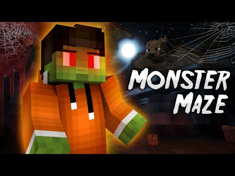 FEXOSTEIN! | Minecraft Monster Maze Mini-Game