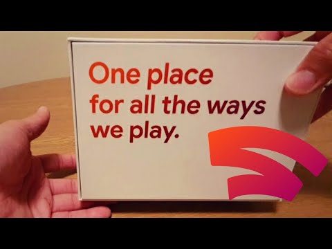 Unboxing Stadia Controller (No Talking)
